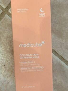Medicube Korean Skincare Set Cleanser + Collagen Night Mask Acne Pore Care